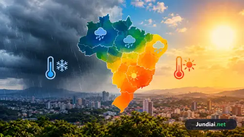 Frente fria perde força e calor ganha espaço no fim de semana
